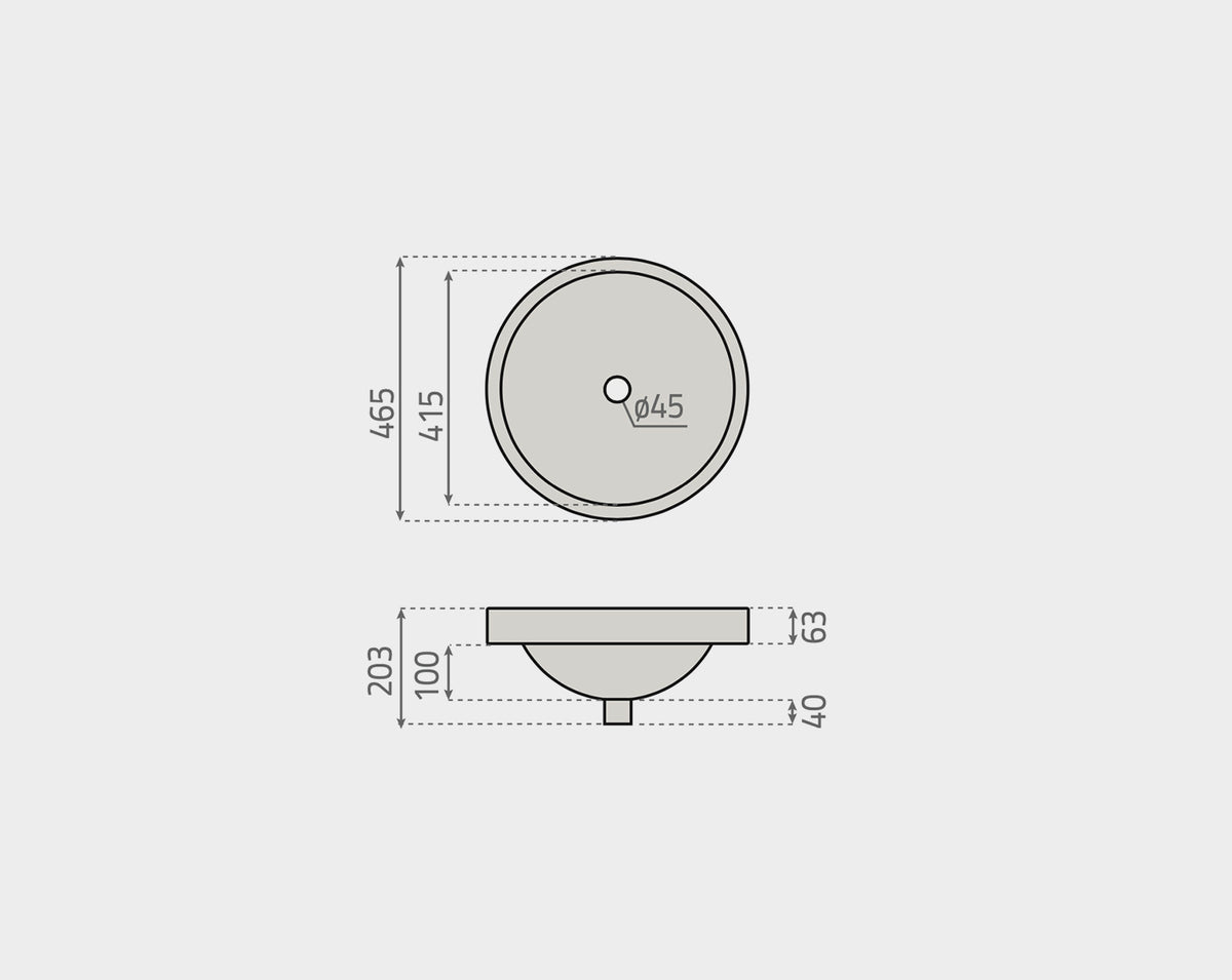 Lille washbasin