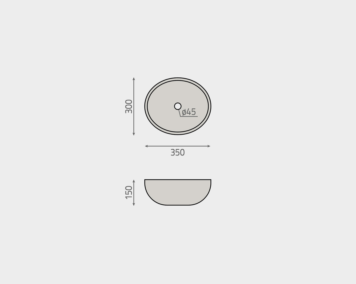 Dover washbasin