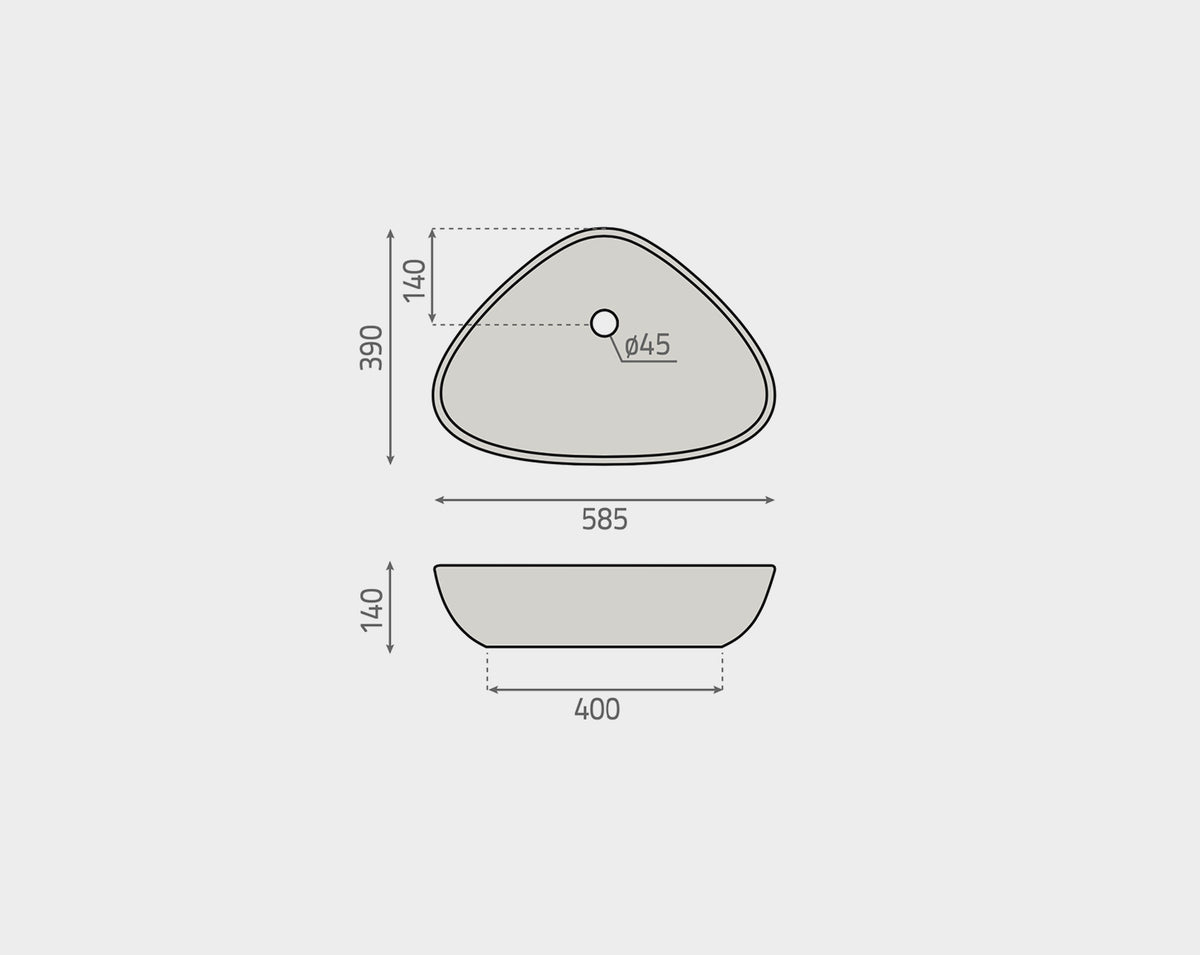 Teruel washbasin