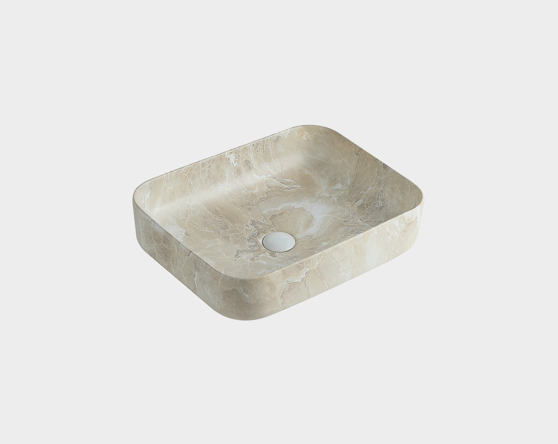 Dallas Rectangular washbasin