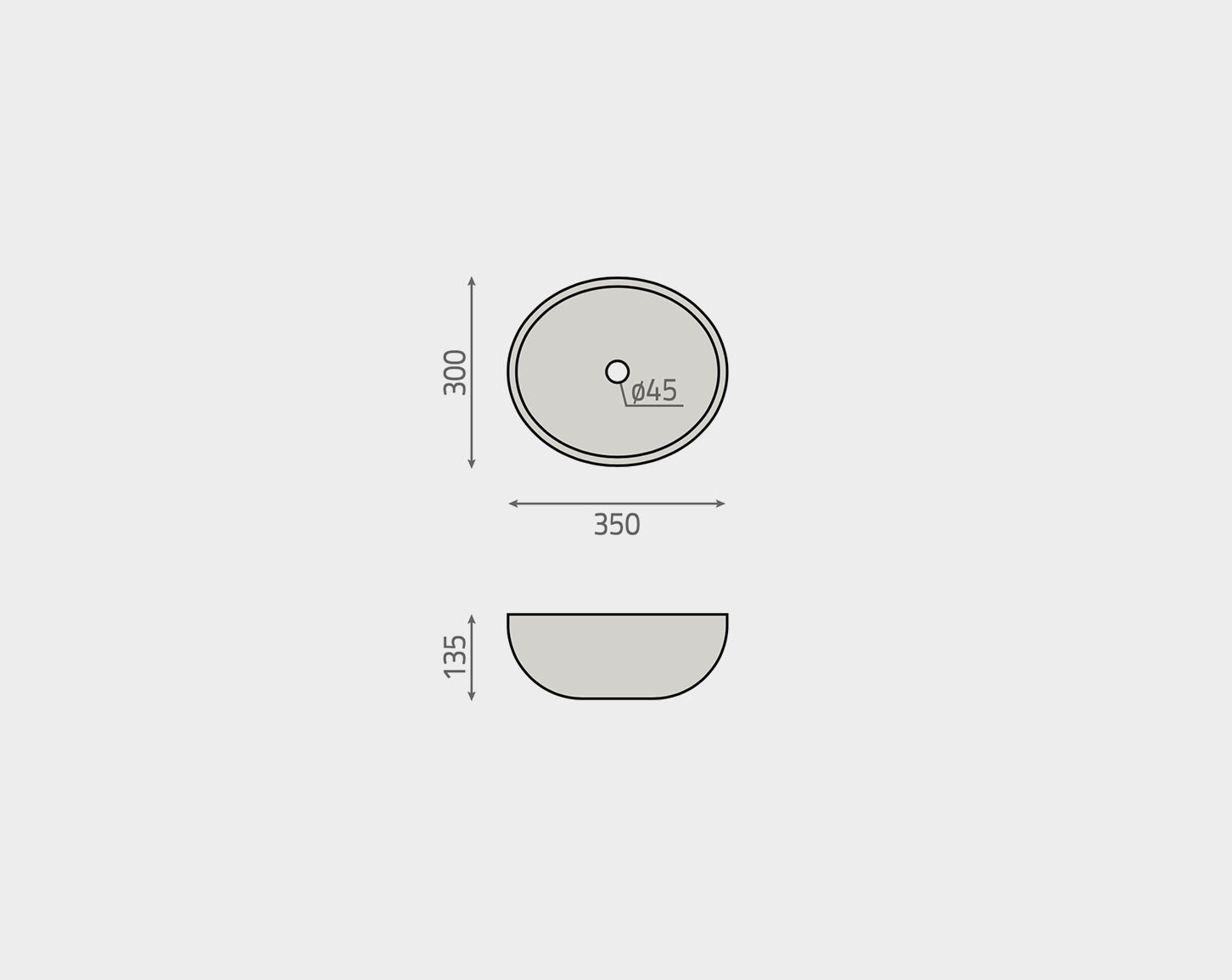 Dover washbasin